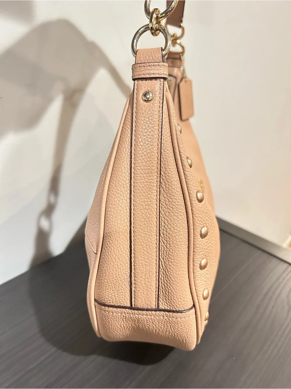 Coach East/West Harley Leather Hobo Bag Style#F22548 EUC